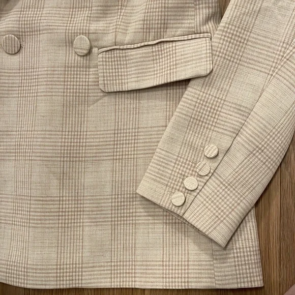 House of Harlow Plaid Blazer - Picture 3 of 6